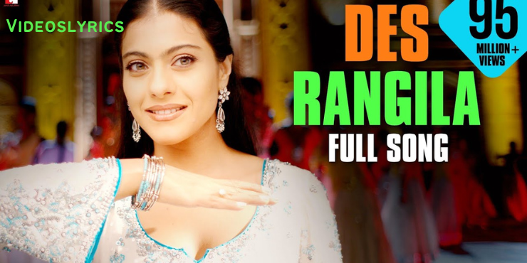 Desh Rangila Lyrics in English - Patriotic song | Fanaa | Aamir Khan | Kajol 