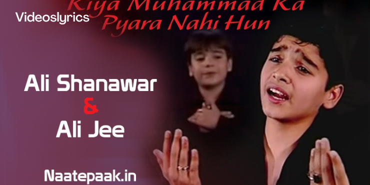 Kiya Muhammad ka Pyara Nahi Hun Lyrics - Ali Shanawar & Ali Ji